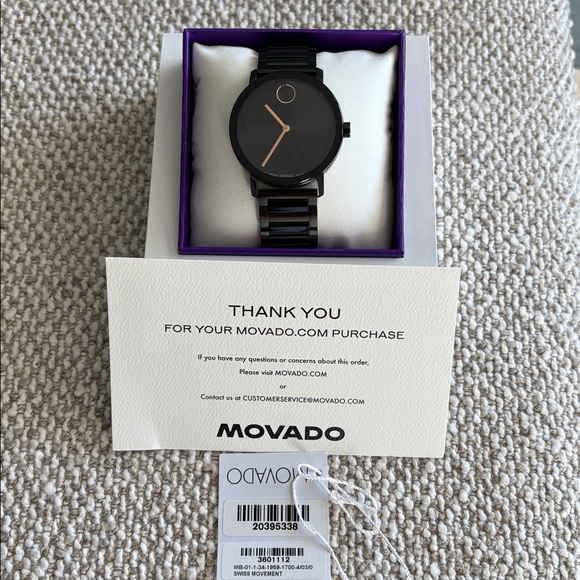 New without tags Movado Bold Women’s Watch - Picture 3 of 8